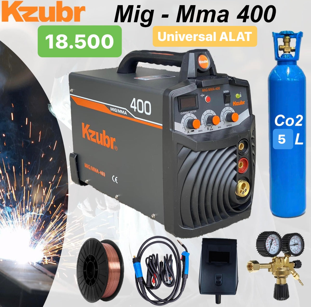 Co2 aparat Komplet•